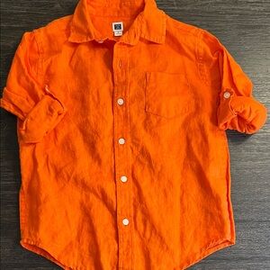 Janie and Jack Orange Shirt